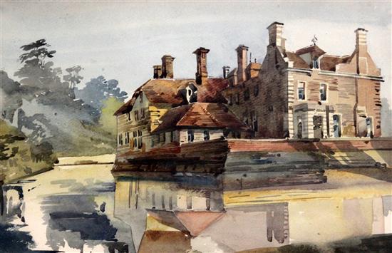 Augustus John Cuthbert Hare (1834-1903) Views of Glassenbury near Goudhurst; St John Soanes Grammar School; Ford Castle, Northumberland